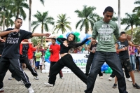 Abertura do projeto de Dança de Rua do Impacto em Ponte Nova